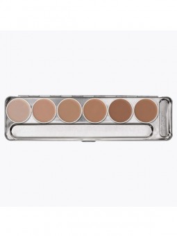 Palette Aquacolor 6 couleurs - Kryolan KryolanAccueil
