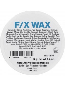 Cire F/X Wax - Kryolan KryolanEffets spéciaux