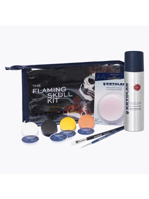 Flaming Skull Kit - Kryolan KryolanMaquillage