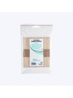 Sachet de 50 spatules en bois épilation visage 11cm - Sibel SibelÉpilation